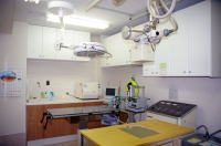 ハッピー動物病院の手術室兼Ｘ線検査室
